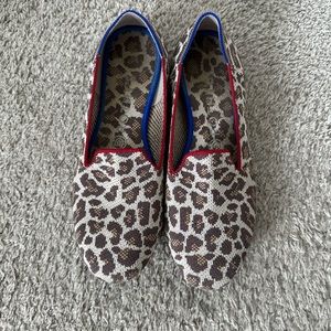 Rothy’s loafer leopard print size 8